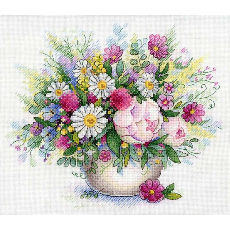 (image for) Breath Of Summer Counted Cross Stitch Kit
